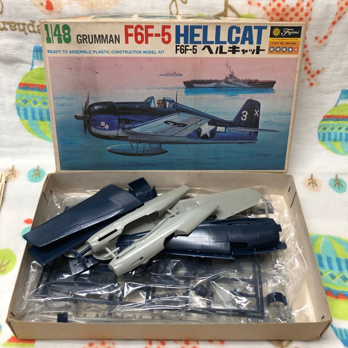 未組立 フジミ模型 メッサーシュミット Me109G〜K ヘルキャット F6F-5 プラモデル拍卖
