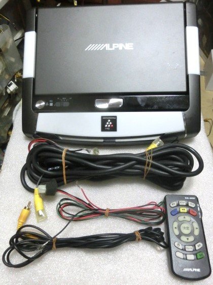即決完動品 アルパイン 10.2inch WVGA LED液晶モニター PCX-R3500B拍卖