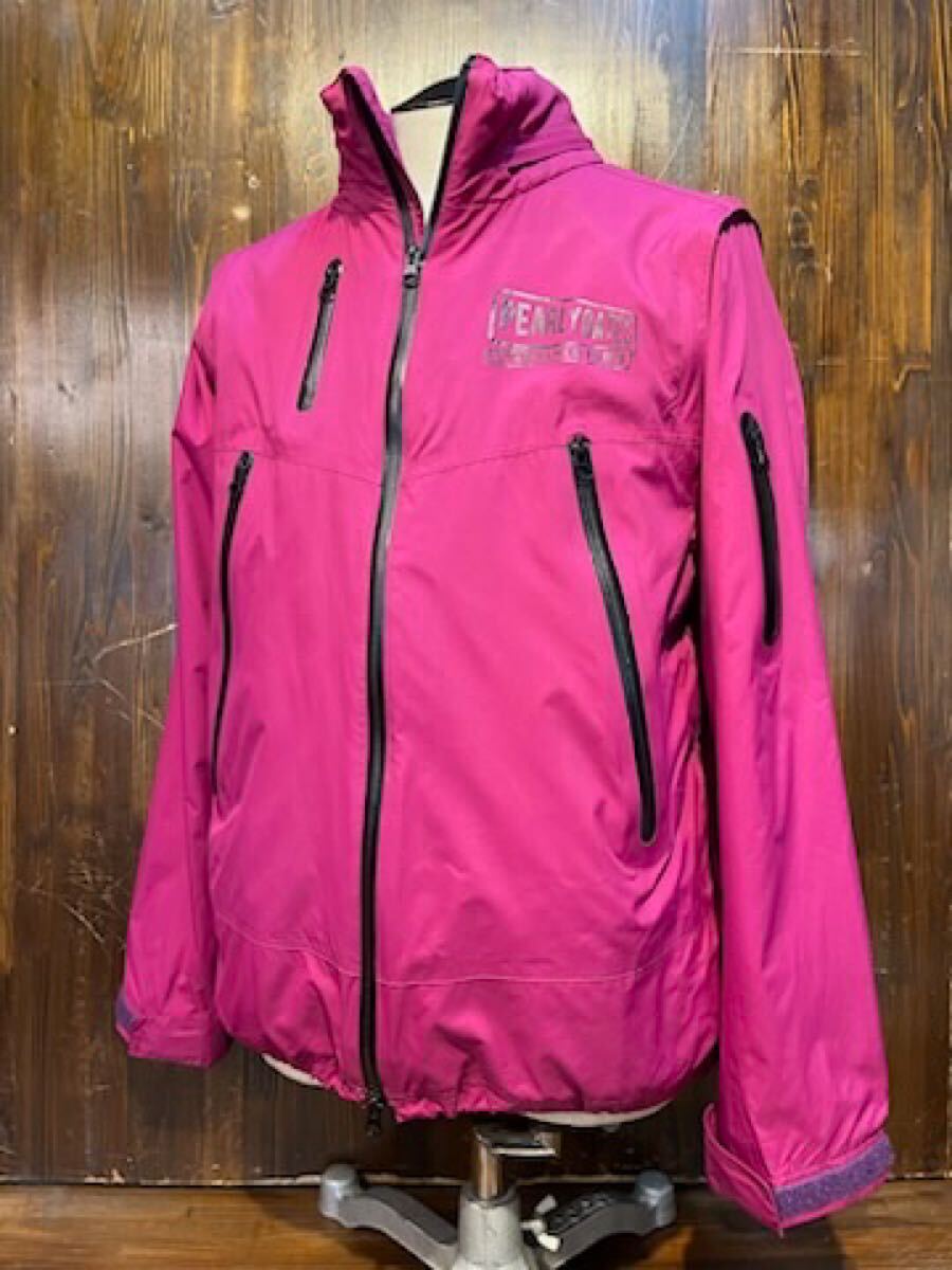 L486 メンズ ジャケット PEARLY GATES パーリーゲイツ ナイロン ブルゾン ピンク ゴルフ スポーツ カジュアル / L (8)拍卖