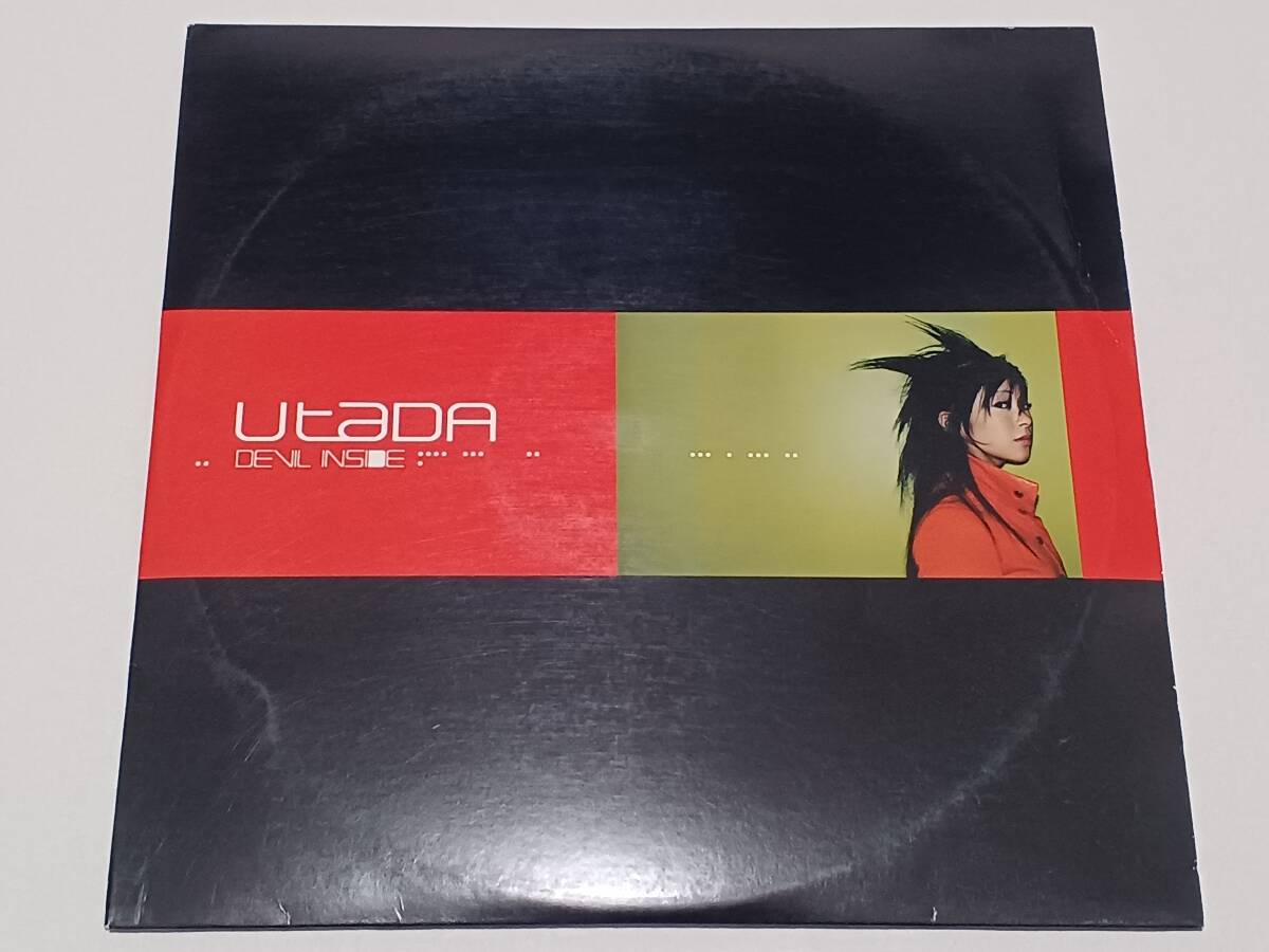宇多田ヒカル Devil Inside Hikaru Utada デヴィル・インサイド LP 12インチ レコード2枚組 レア盤 中古 良品 状態良好 拍卖