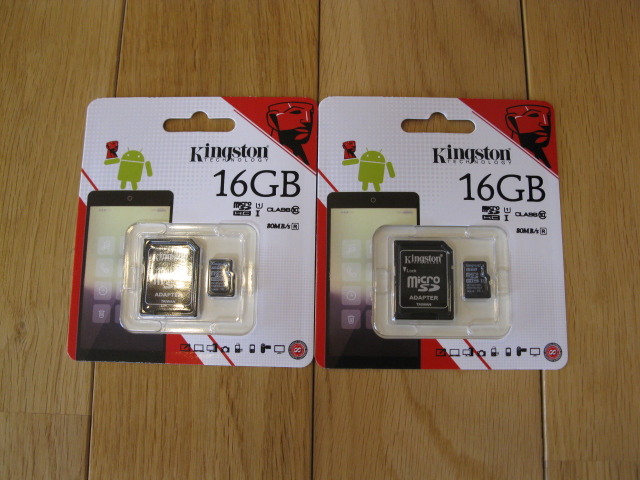 Kingston キングストン microSDHCカード 16GB 新品 2個セット 即決拍卖