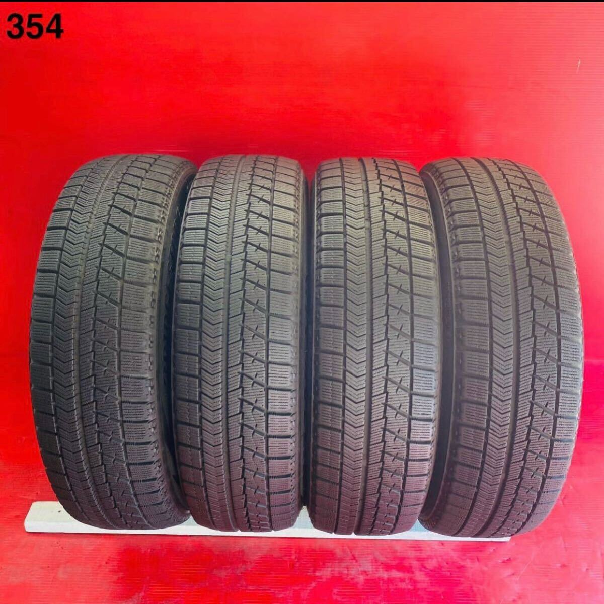 BRIDGESTONE BLIZZAK VRX 165/70R14 国産 2020年式 パンク修理なし ビード切れなし 汚れあり スタッドレスタイヤ 4本セット拍卖