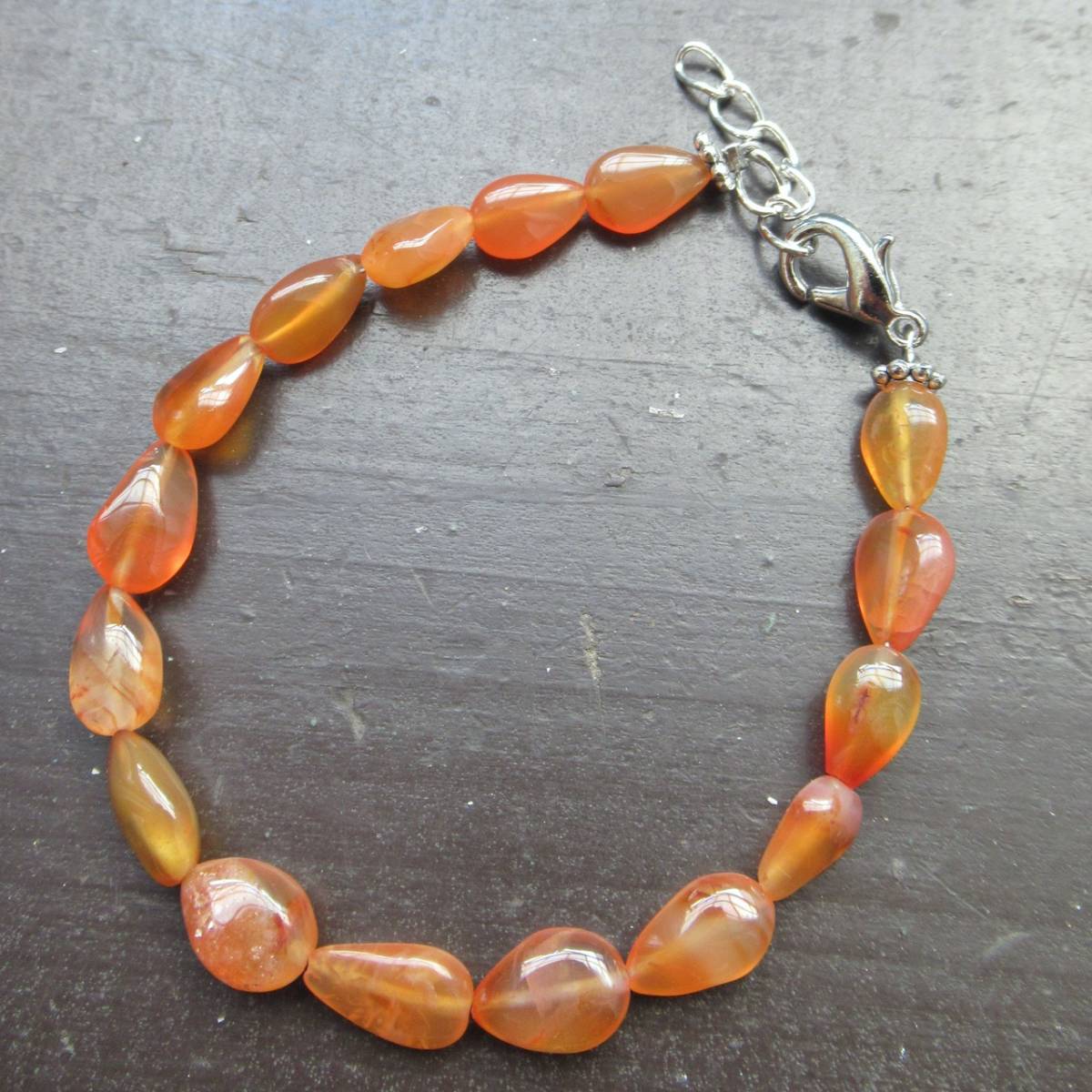 カーネリアンブレスレット 天然石 パワーストーン拍卖