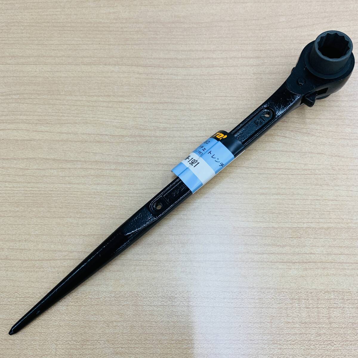TOP 両口ラチェットレンチ(シノ付) RM-19×21 ※2400010480843拍卖