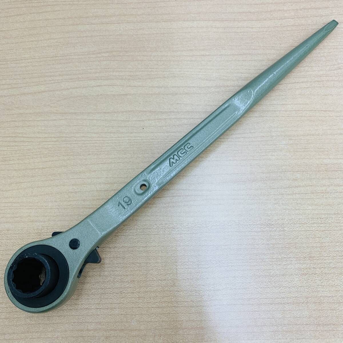 MCC 松坂鉄工所 両口ラチェットレンチ 19×22 ※2400010480911拍卖