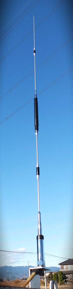 BY-HF スリム高性能! ★センターローディングアンテナ25-30MHz 1/4λ 耐圧1000W (1000H)★日本製 拍卖