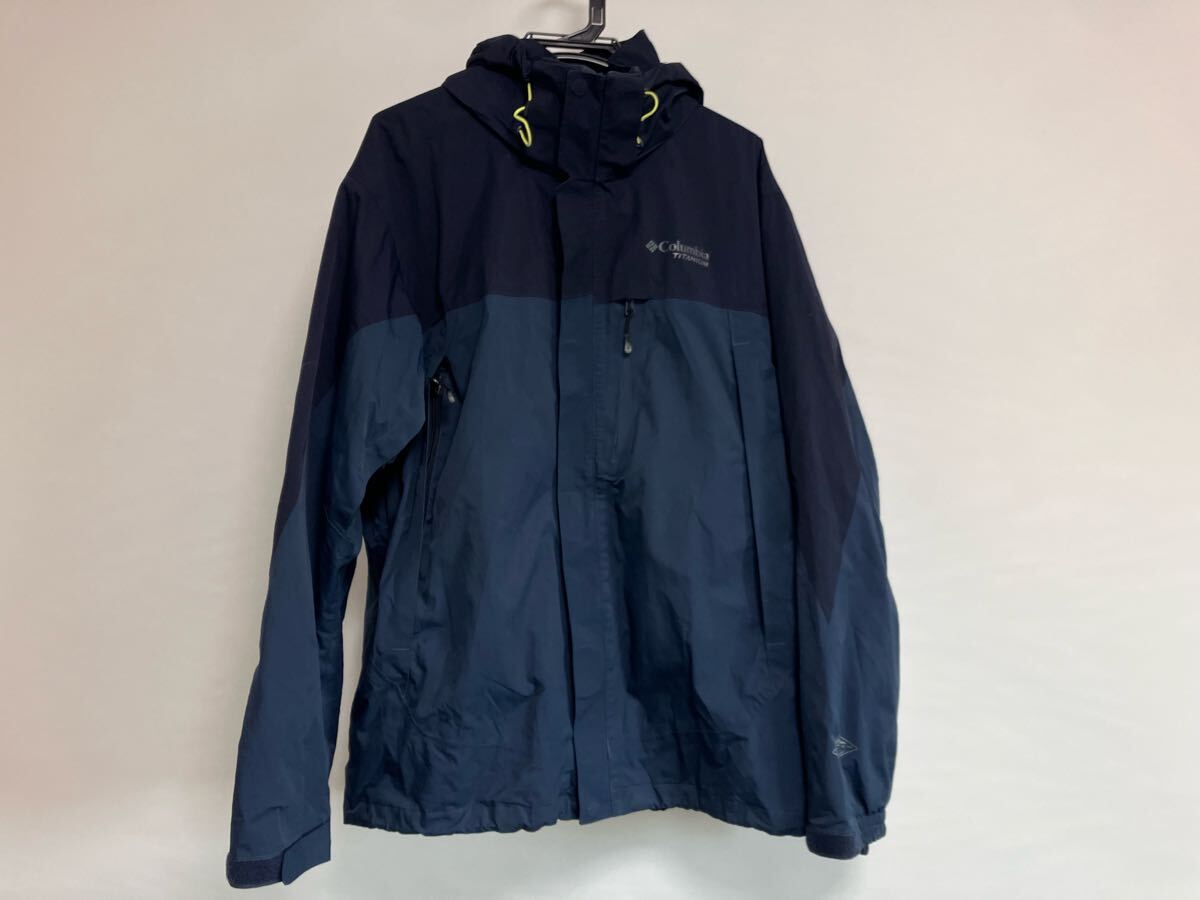 コロンビア Columbia OMNI TECH マウンテンパーカー ジャケット スノーボードウエア ジップアップ ナイロン 高機能拍卖