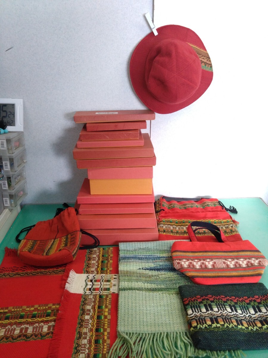 ● 北海道 旭川 手織 つむぎ 優佳良織 ユーカラ織 伝統 美術 工芸 民芸 秋の摩周湖/サンゴソウ/ミズバショウ/エゾスカシユリ他 22点 ③拍卖