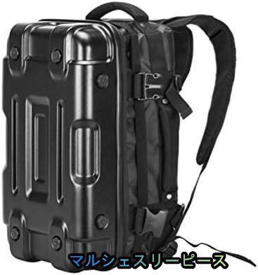 オートバイのバックパック 防水ハードシェルバックパック騎士ノート 旅行 大容量 黒,Large拍卖