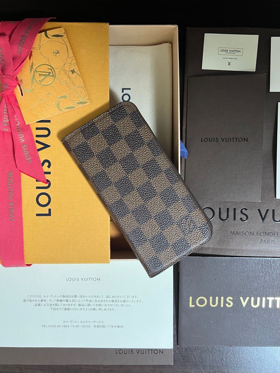 本物保証!LOUIS VUITTON ルイヴィトン ダミエ エベヌiPhone7.8plusケース拍卖