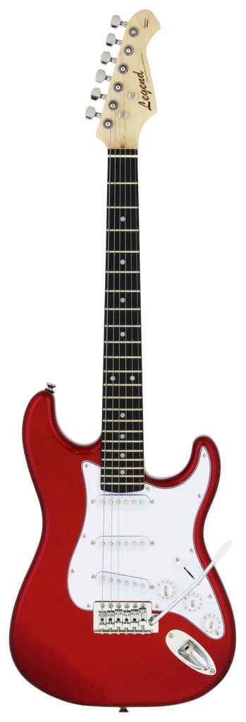 即決◆新品◆送料無料Legend LST-MINI/CA(Candy Apple Red) ショートスケール ミニ・エレキギター/ケース付拍卖