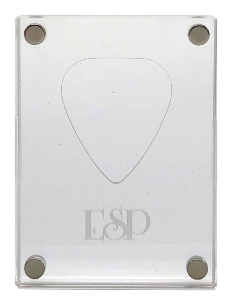即決◆新品◆送料無料ESP PM-ST-SGZ SUGIZO ESPロゴ版 ティアドロップ型用 ピック モノリス ディスプレイ ケース スタンド/メール便拍卖