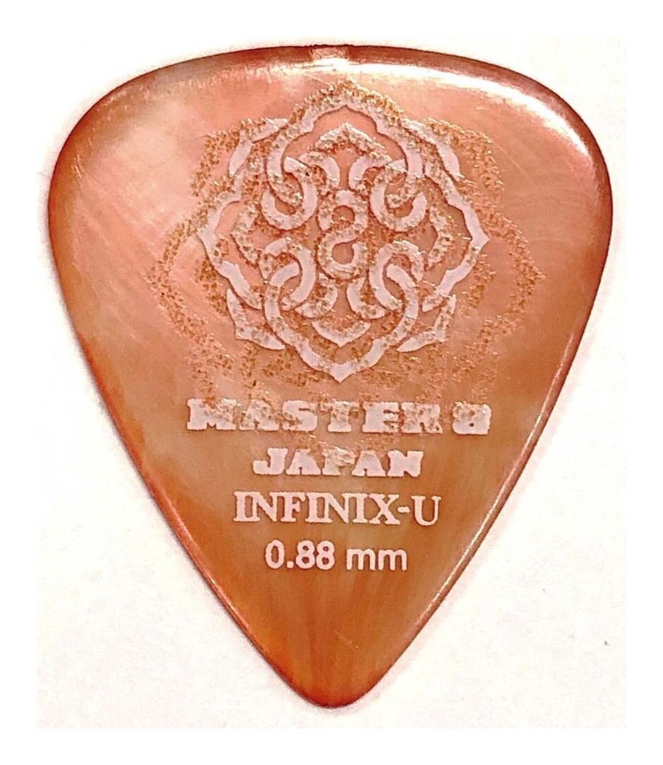 即決◆新品◆送料無料MASTER8 JAPAN IFU-TD088/10枚セット INFINIX-U ティアドロップ 0.88mm HARD GRIP 滑り止め加工ギターピック/メール便拍卖