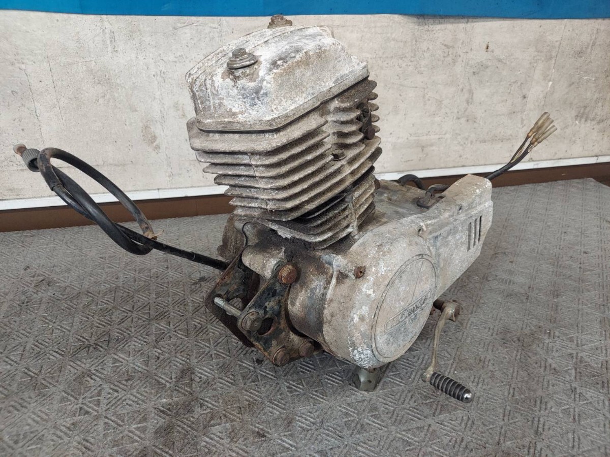 ホンダ CB50 CB50J-109〜 エンジン CB50JE-109~ クランキングOK 再生ベース キックペダル チェンジペダル 純正 部品 パーツ拍卖