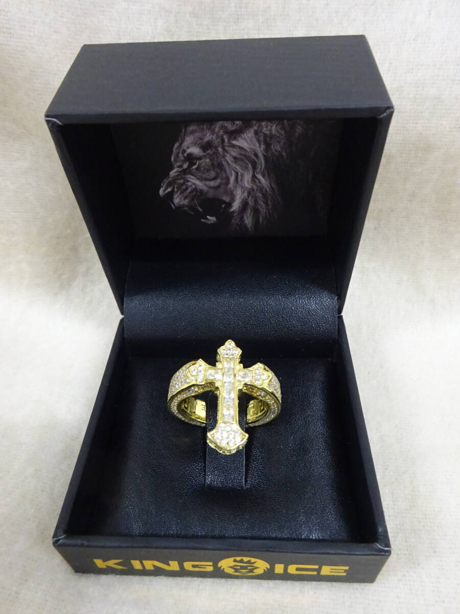 (ち-S-8021)KING ICE 2PAC EXODUS 1831 925 キング アイス 指輪 リング 約14号 ジュエリー アクセサリー 中古拍卖