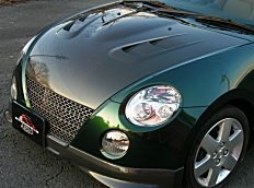 【M's】 ダイハツ コペン L880K (2002y-2012y) First Molding スーパーボンネット エアロボンネット カーボンFRP エアロ パーツ 部品拍卖