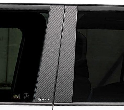 【M's】 250系 ランドクルーザー ランクル M'z SPEED ピラーパネル 4PCS (カーボン柄ブラック) エアロ 部品 エムズスピード 2902-9140拍卖