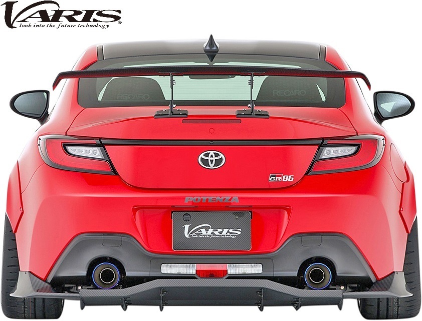 【M’s】TOYOTA GR 86 ZN8 前期 (2021y-) VARIS ARISING-I リヤ ディフューザー + シュラウド SET バリス CARBON エアロ VATO-124拍卖
