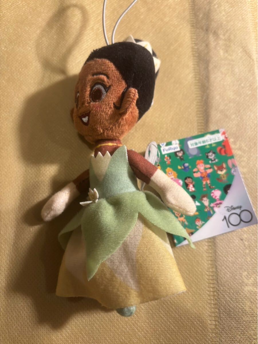 新品 ディズニー プリンセスと魔法のキス ティアナ ぬいぐるみマスコット拍卖