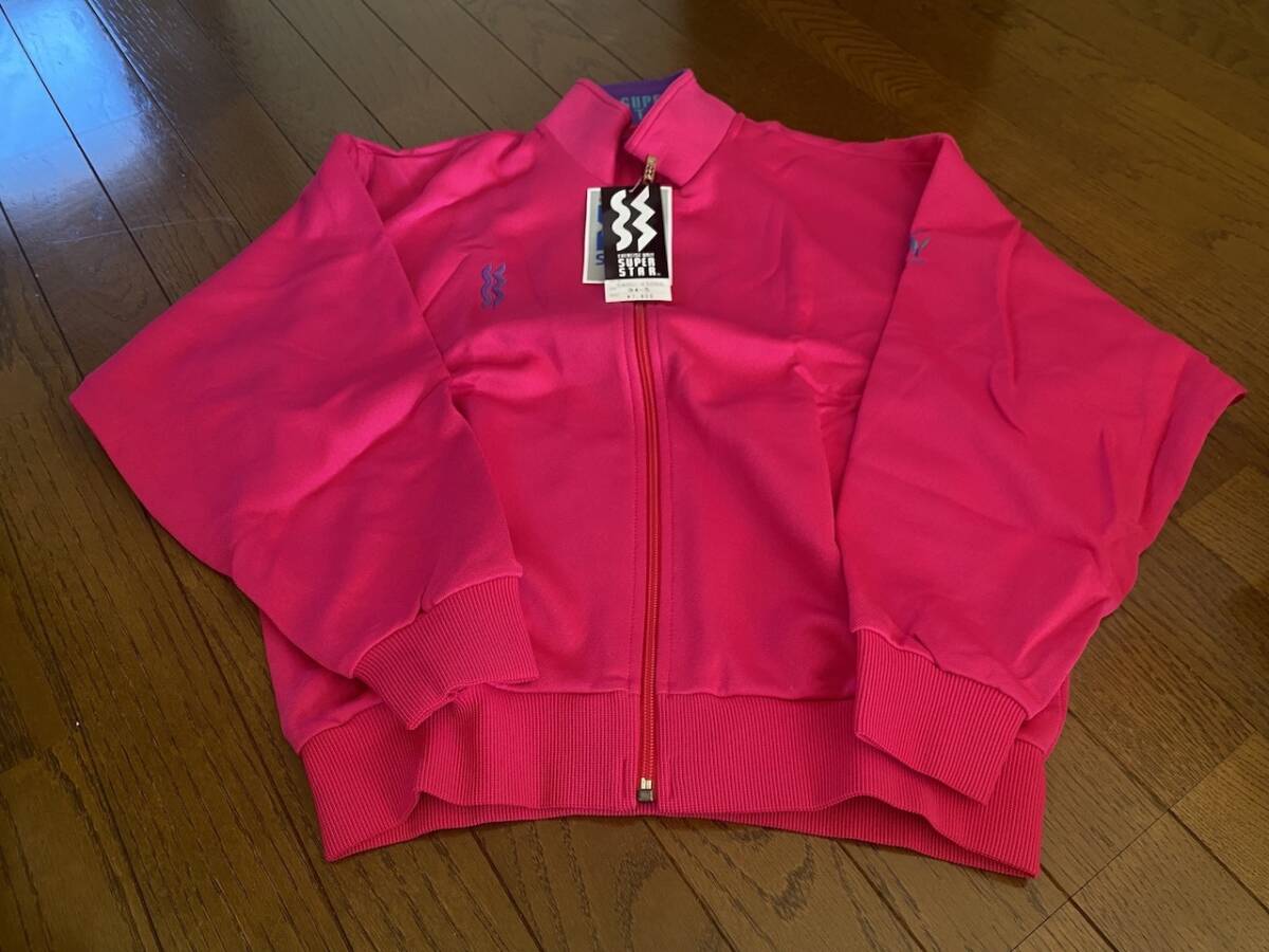 当時物 未使用 デッドストック Mizuno ミズノ SUPER STAR ジャケット 上着 品番:58SU-43066 サイズ:94-5 KK4037拍卖
