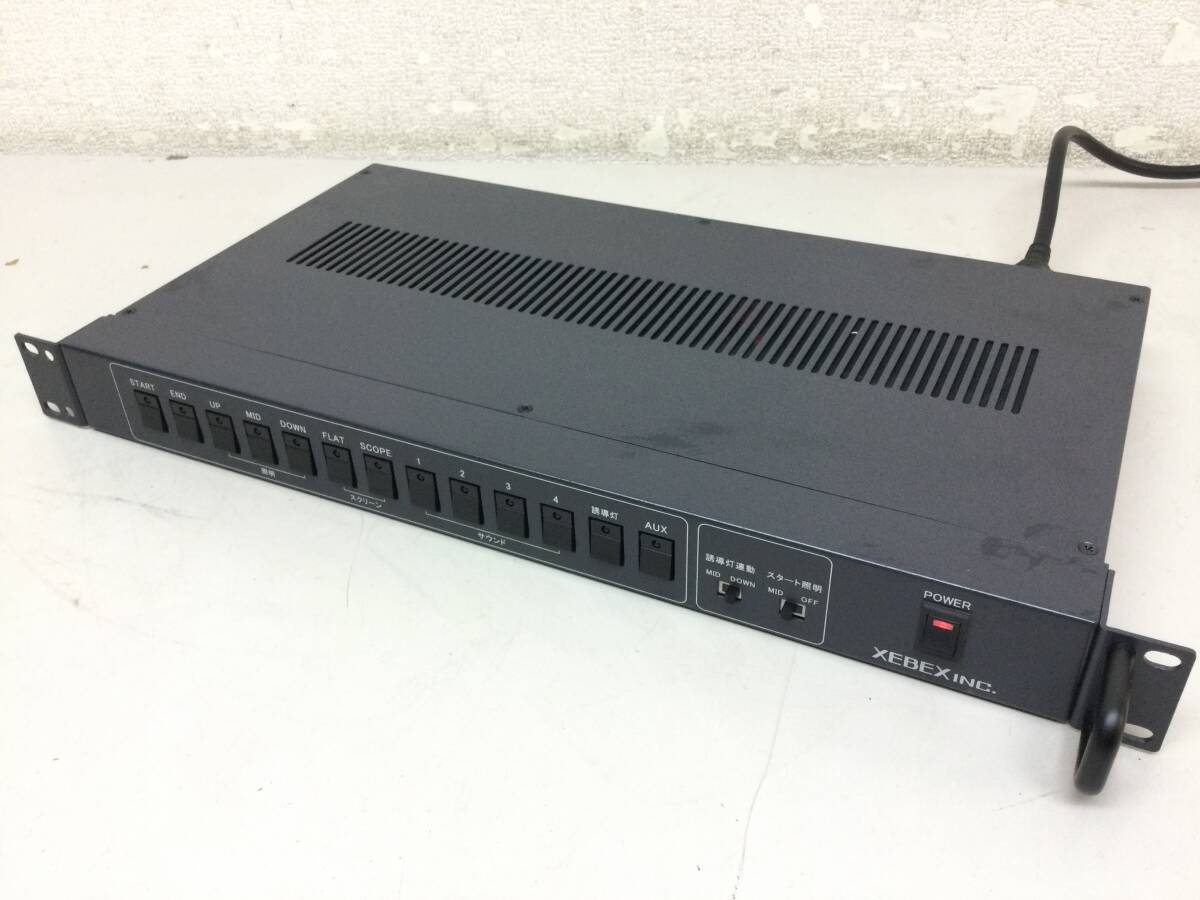 ★ USHIO XEBEX F15K-A 株式会社 ジーベックス/ 検索) サウンド 誘導灯 スクリーン 舞台 照明 コントローラー / F拍卖