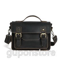 メンズカジュアルレトロショルダーバッグマンバッグレザーメンズファッション斜め掛けバッグ拍卖