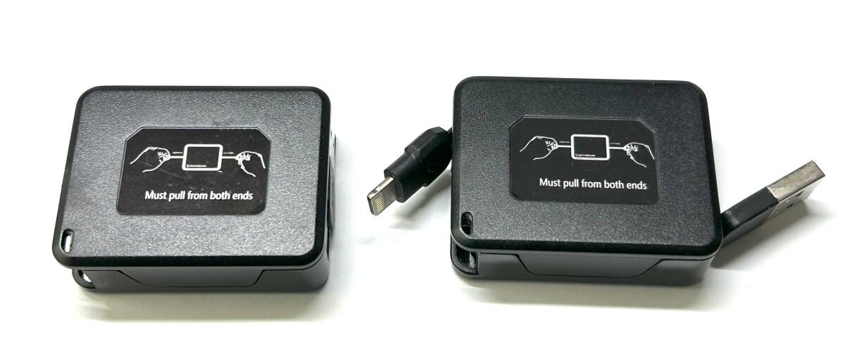 au +1 collection iPhone/iPad対応 USBケーブルL03 R03Q005K 2個組拍卖