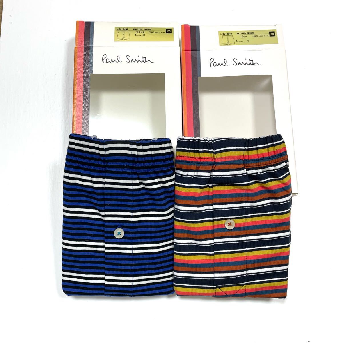 15★送料無料★新品★Paul Smith ポールスミス★2枚セット★ニット トランクス★Mサイズ★パンツ★拍卖