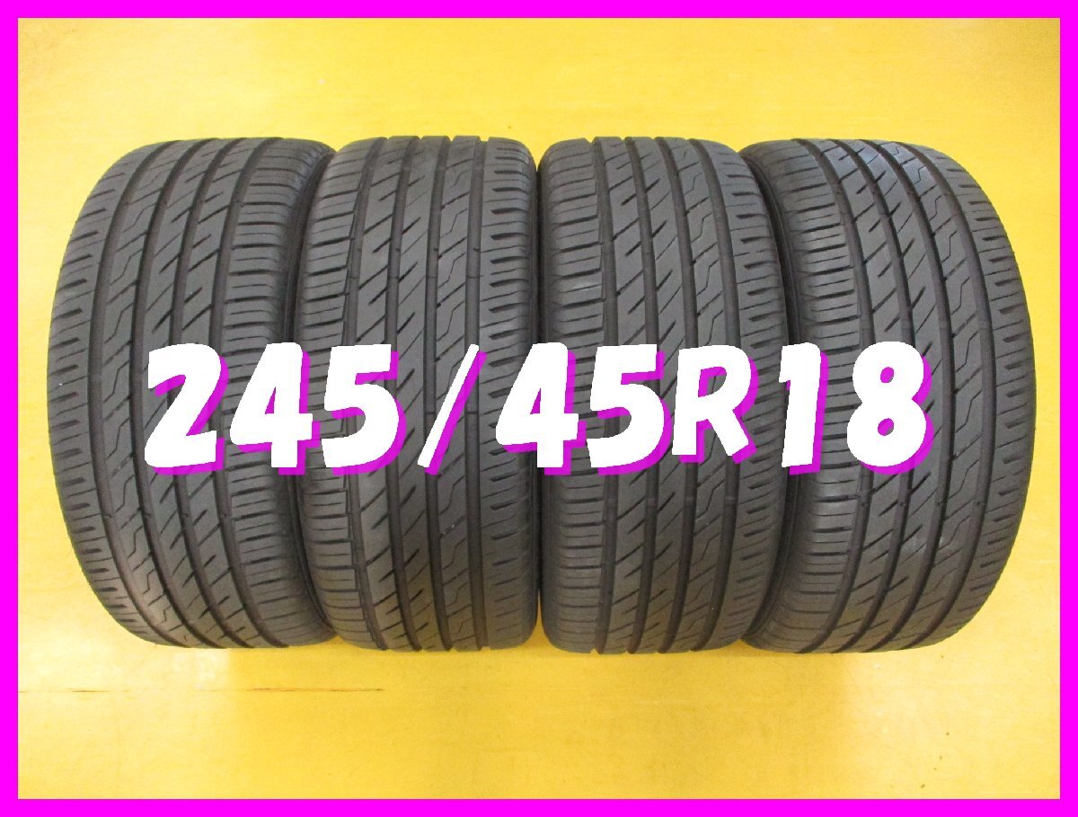 ◆送料無料 B2s◆ 245/45R18 100Y VIKING ProTech HP 夏4本 ※2019年製拍卖