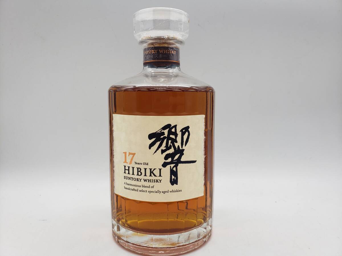 SUNTORY HIBIKI サントリー 響 17年 クリアキャップ 国産 ウイスキー 700ml 43% 古酒 未開栓拍卖