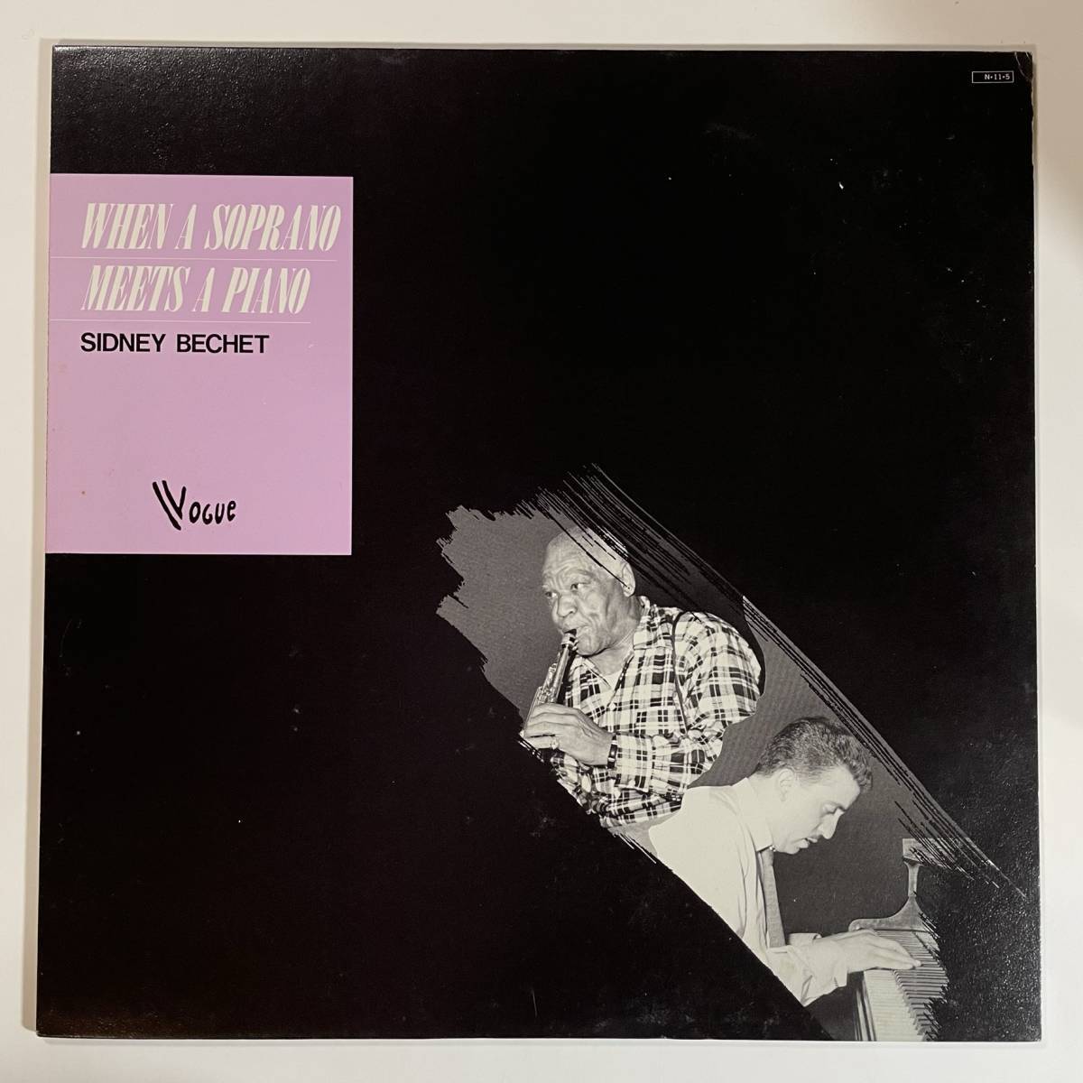 13872 ※ジャンク品 SIDNEY BECHET/WHEN A SOPRANO MEETS A PIANO拍卖