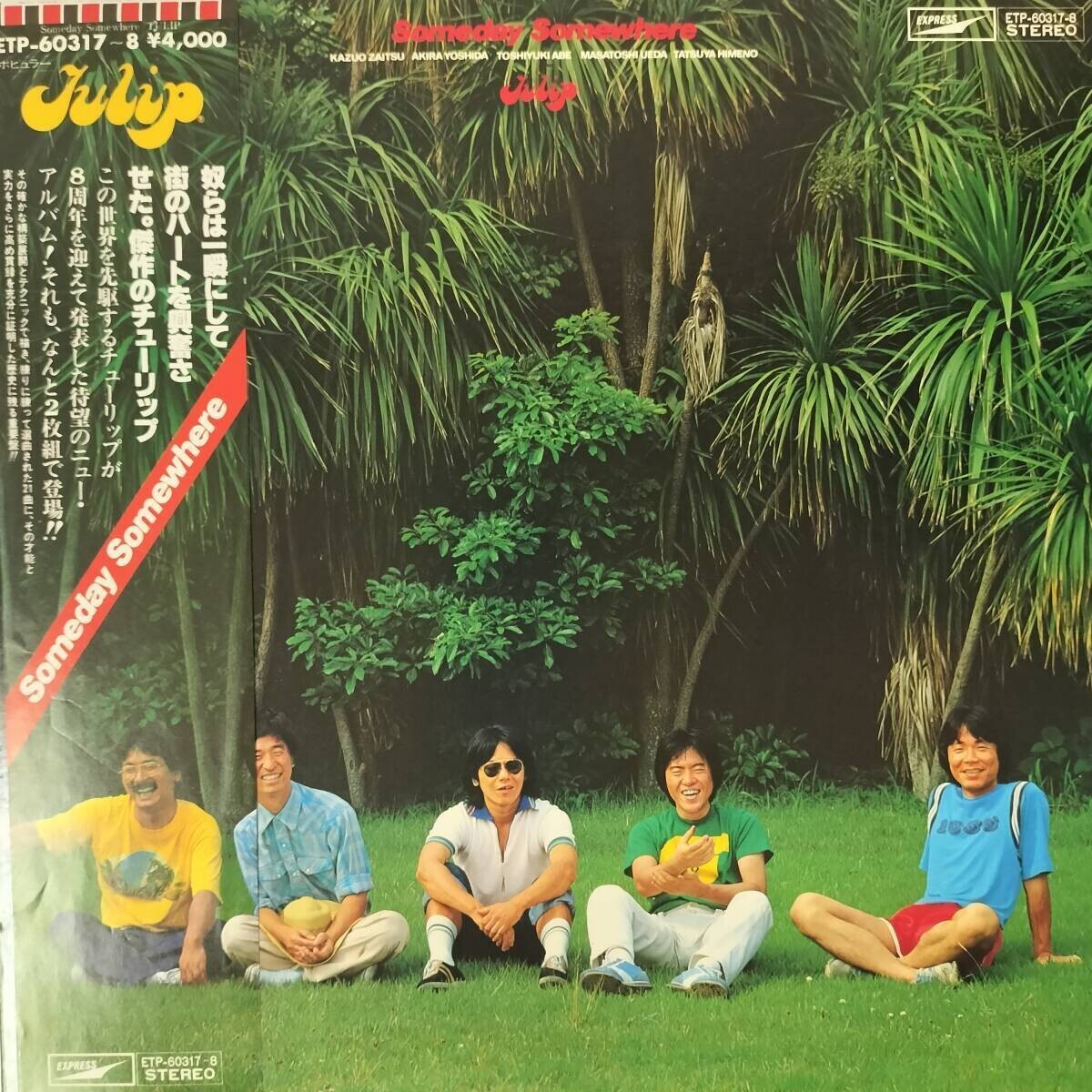 52010 チューリップ/ SOMEDAY SOMEWHERE 一部盤やけ ・2枚組拍卖