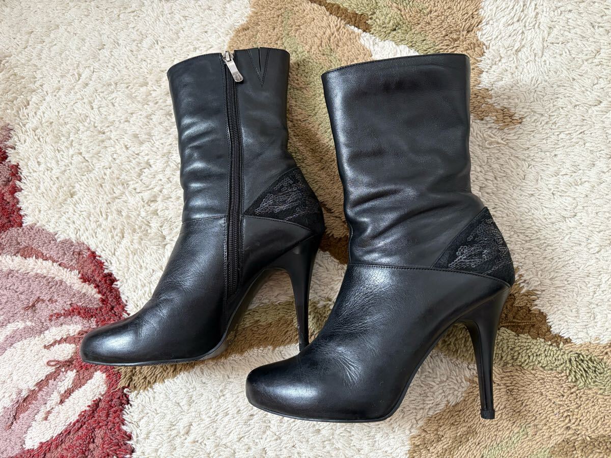 美品★海外購入★ハイヒール★ブーツ拍卖