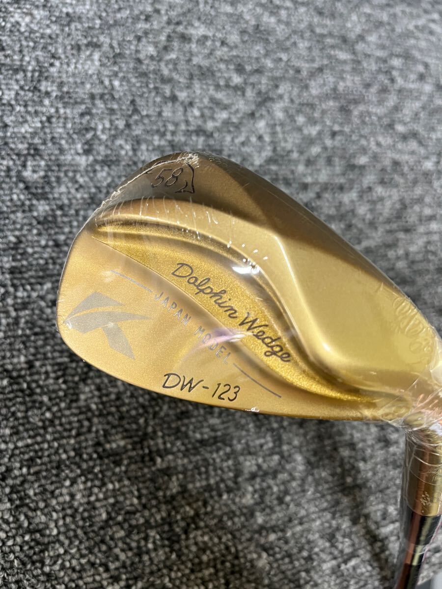 ★新品未使用品 キャスコ 数量限定品ドルフィンウェッジ ジャパンモデル DW-123 58° ダイナミックゴールド95【S200】拍卖