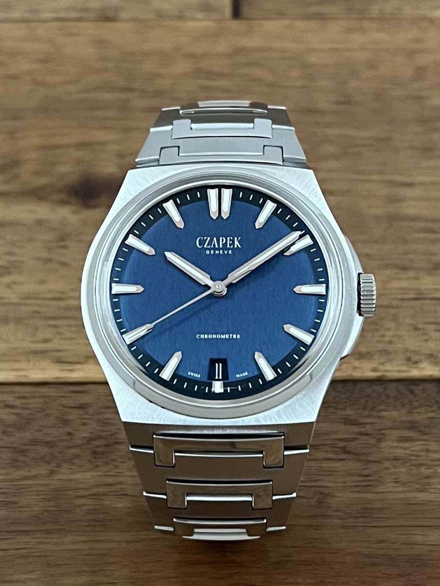 【a-watch名古屋】チャペック(CZAPEK)アンタークティック テールアデリー ANTARCTIQUE TERRE ADELIE ディープブルー 世界限定99本 中古拍卖