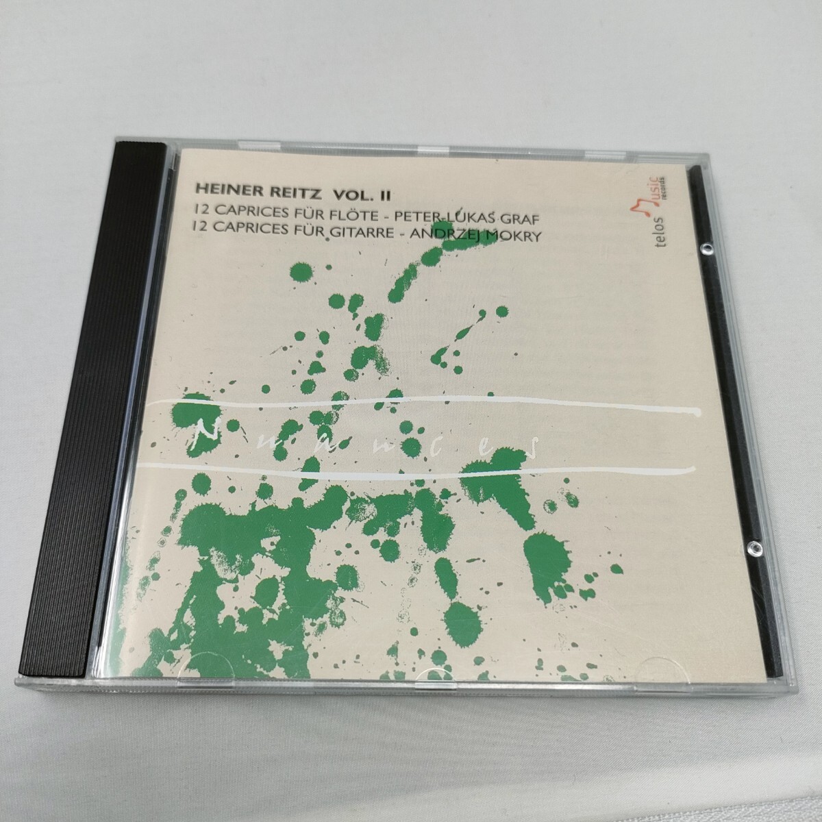 CD Heiner Reitz, Peter-Lukas Graf, Andrzej Mokry Vol. II: 12 Caprices Fr Flte; 12 Caprices Fr Gitarre ハイナー・ライツ拍卖