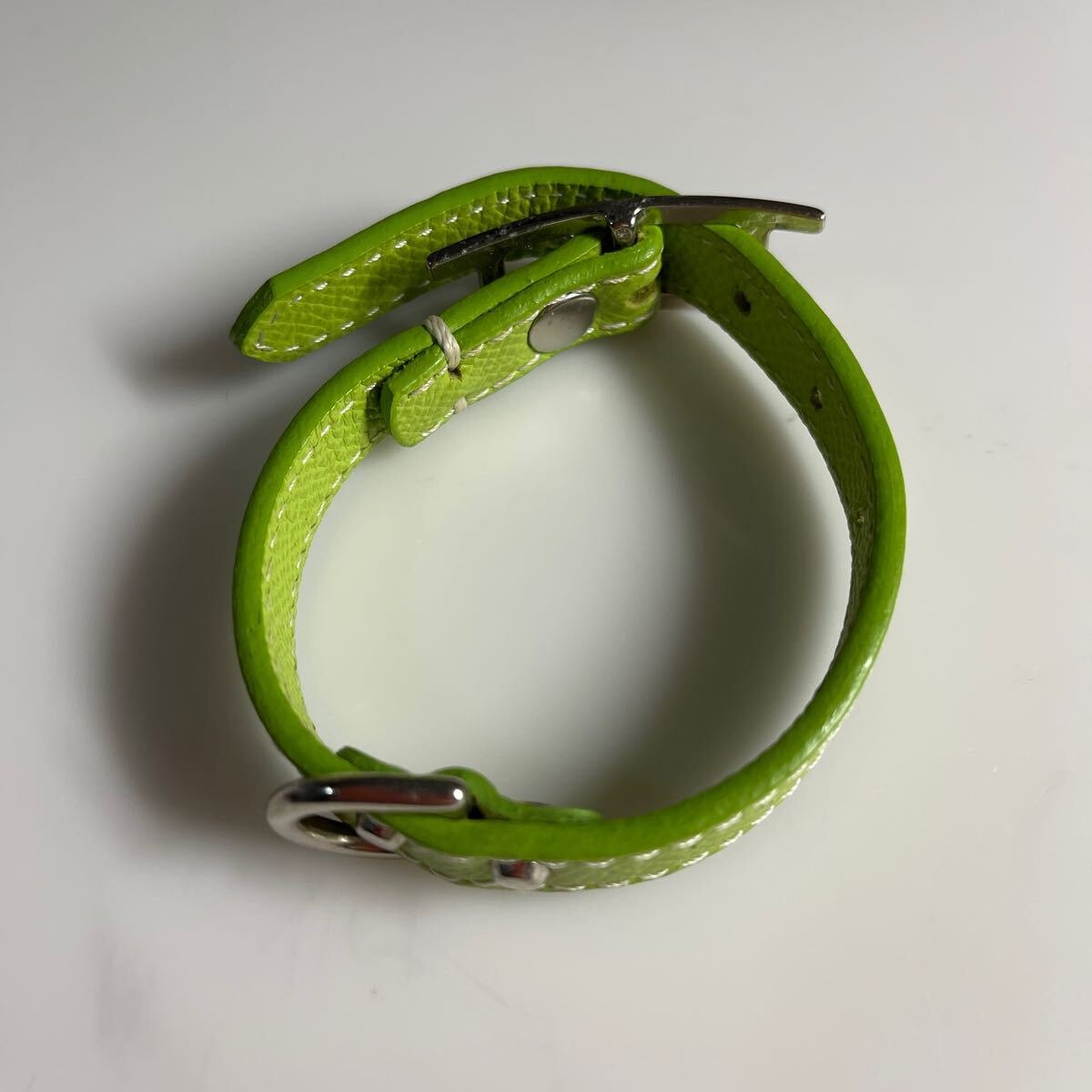 美品! 首輪 革製 ペット用品 レザー SSサイズ拍卖