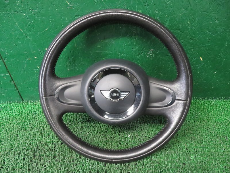 『psi』 BMWミニ CBA-ZA16 R60 クーパー クロスオーバー 純正 レザーステアリング拍卖