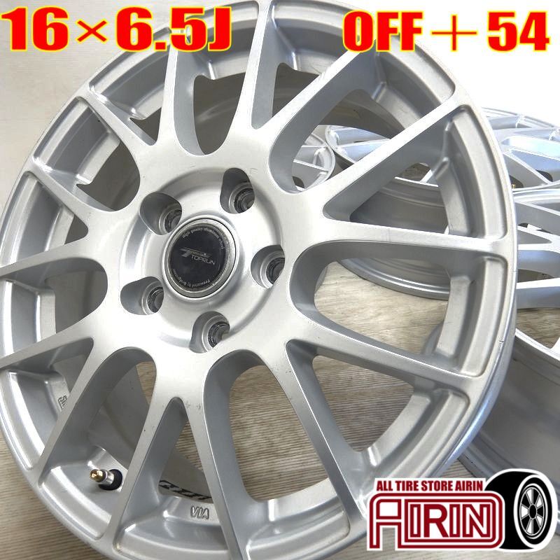 中古 16インチ BRIDGESTONE製 TOPRUN 4本セット オデッセイ アテンザスポーツ ロードスター アテンザセダン などに アルミ ホイール拍卖