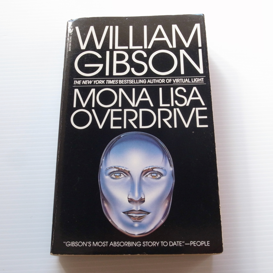 洋書●ウィリアム・ギブスン「モナリザ・オーバードライブ」バンタムブックス版●英語版ペーパーバック拍卖