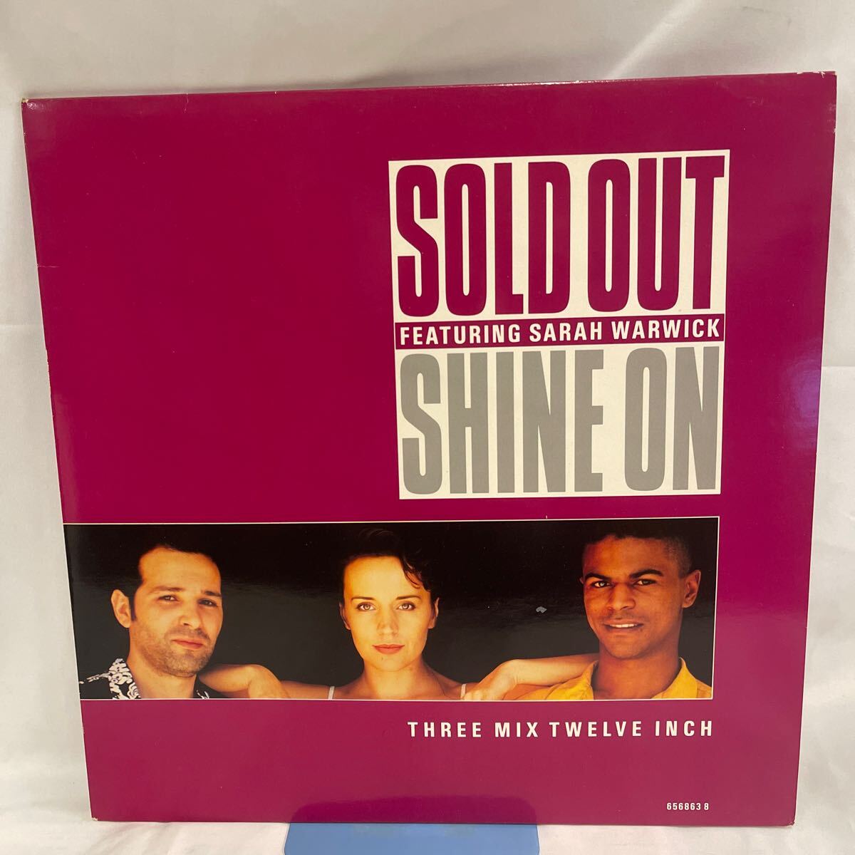 50214N 12inch EPレコード★SHINE ON /SOLD OUT /FEATURING SARAH WARWICK /THREE MIX TWELVE INCH ★656863 8拍卖