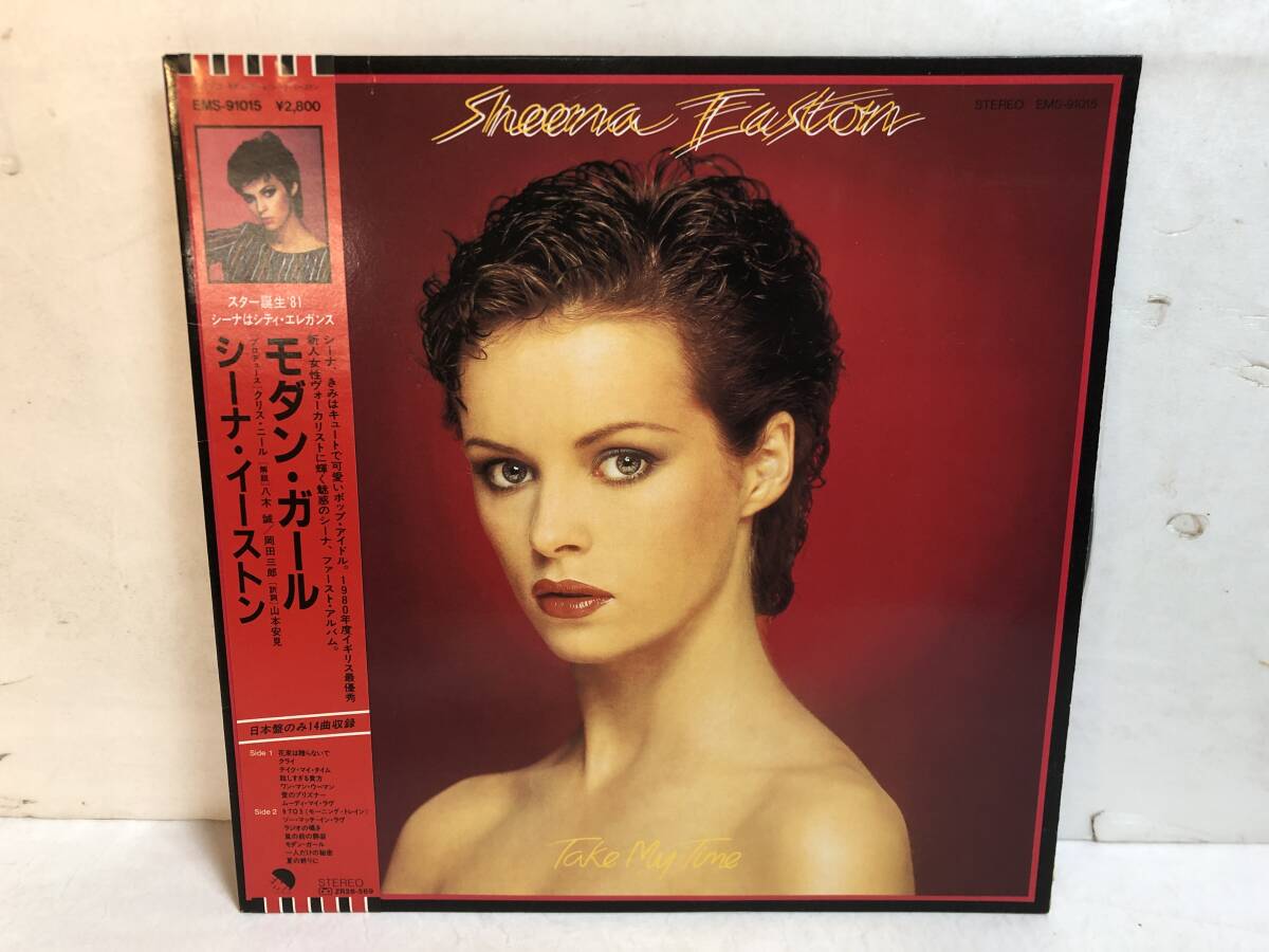 50209S 帯付12inch LP★シーナ・イーストン/SHEENA EASTON/TAKE MY TIME★EMS-91015拍卖