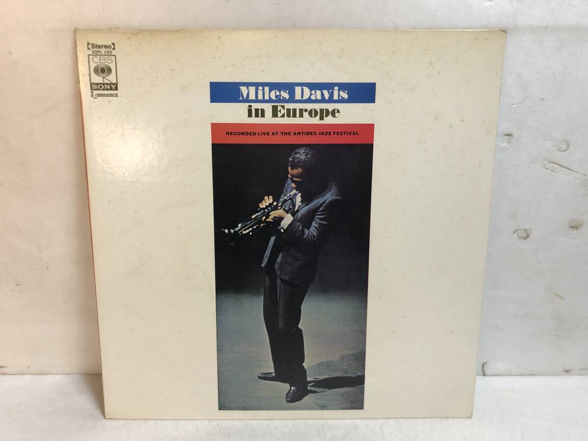 50224S 12inch LP★マイルス・デイビス/MILES DAVIS IN EUROPE★SOPL-159拍卖