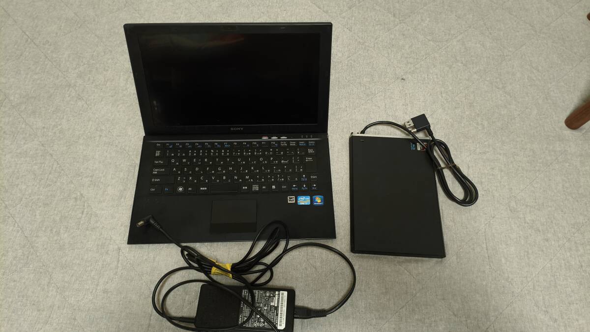 SONY VAIO Z SVZ1311AJ Corei7-3612QM SSD256GB メモリ8GB FullHD パワーメディアドックつき フルセット 中古品拍卖