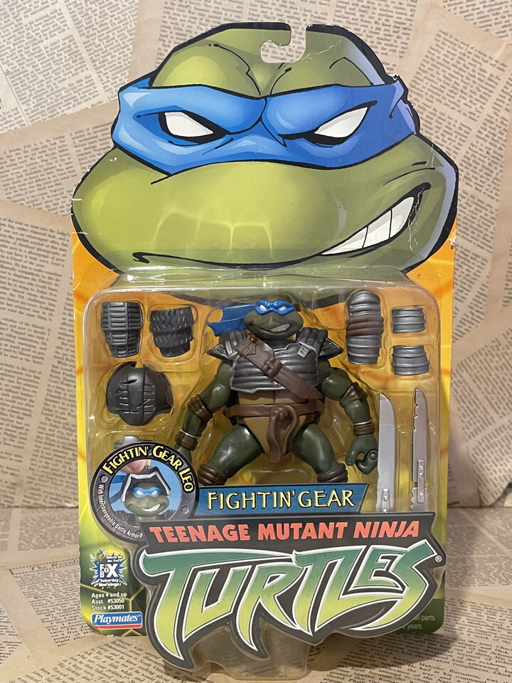 ☆タートルズ/アクションフィギュア/即決USA/Playmates/TMNT/Action Figure(2003/Fightin' Gear Leo/MOC) TM-233拍卖