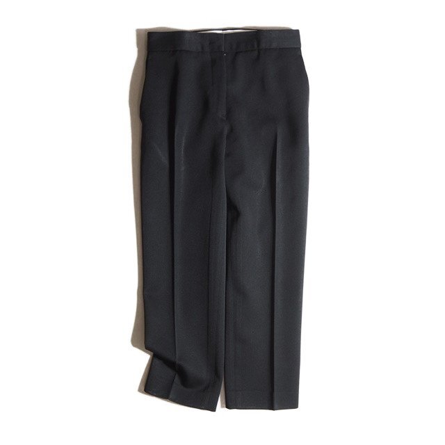 P4384f56 ▼JIL SANDER ジルサンダー▼ 22AW ウール テーパードパンツ ブラック 32 / J04KA0003 クロップド丈 黒 春夏拍卖
