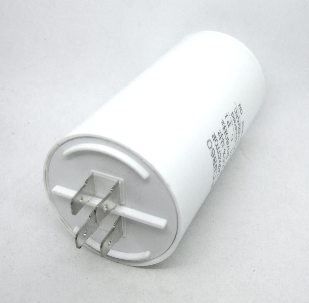 <EC610C-004> 交流 単相 200V/100V モーター 始動用/起動用・運転用コンデンサー 100μF 450V AC (50Hz/60Hz)拍卖