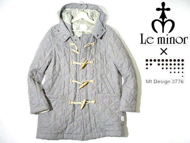 定価31900円■ 即決 Le Minor ルミノア Mt Design 3776 アーバンリサーチ別注 Duffle Coat キルティング マウンテン ダッフル コート M拍卖
