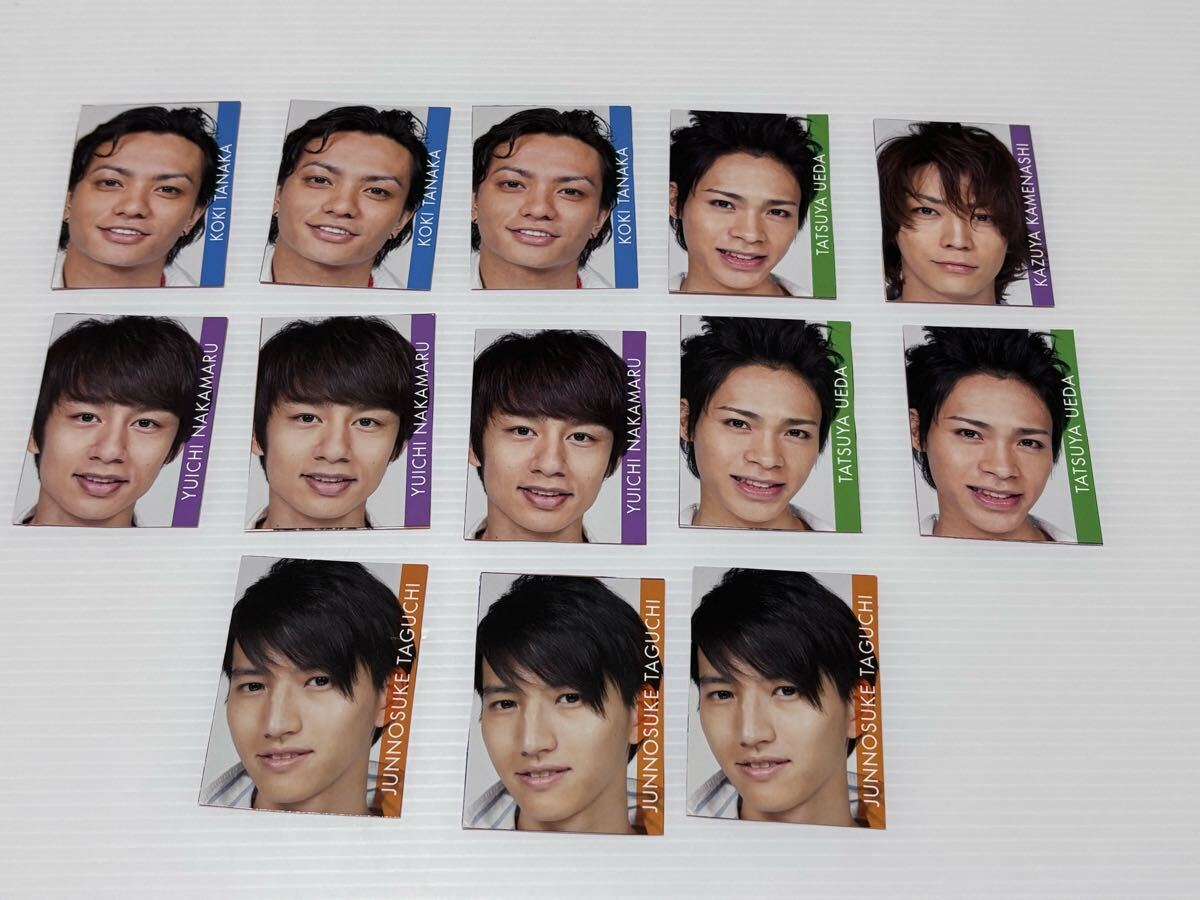 【即決】MYOJO ありがとうカード KAT-TUN 亀梨和也 田中聖 中丸雄一 田口龍之介 上田竜也拍卖