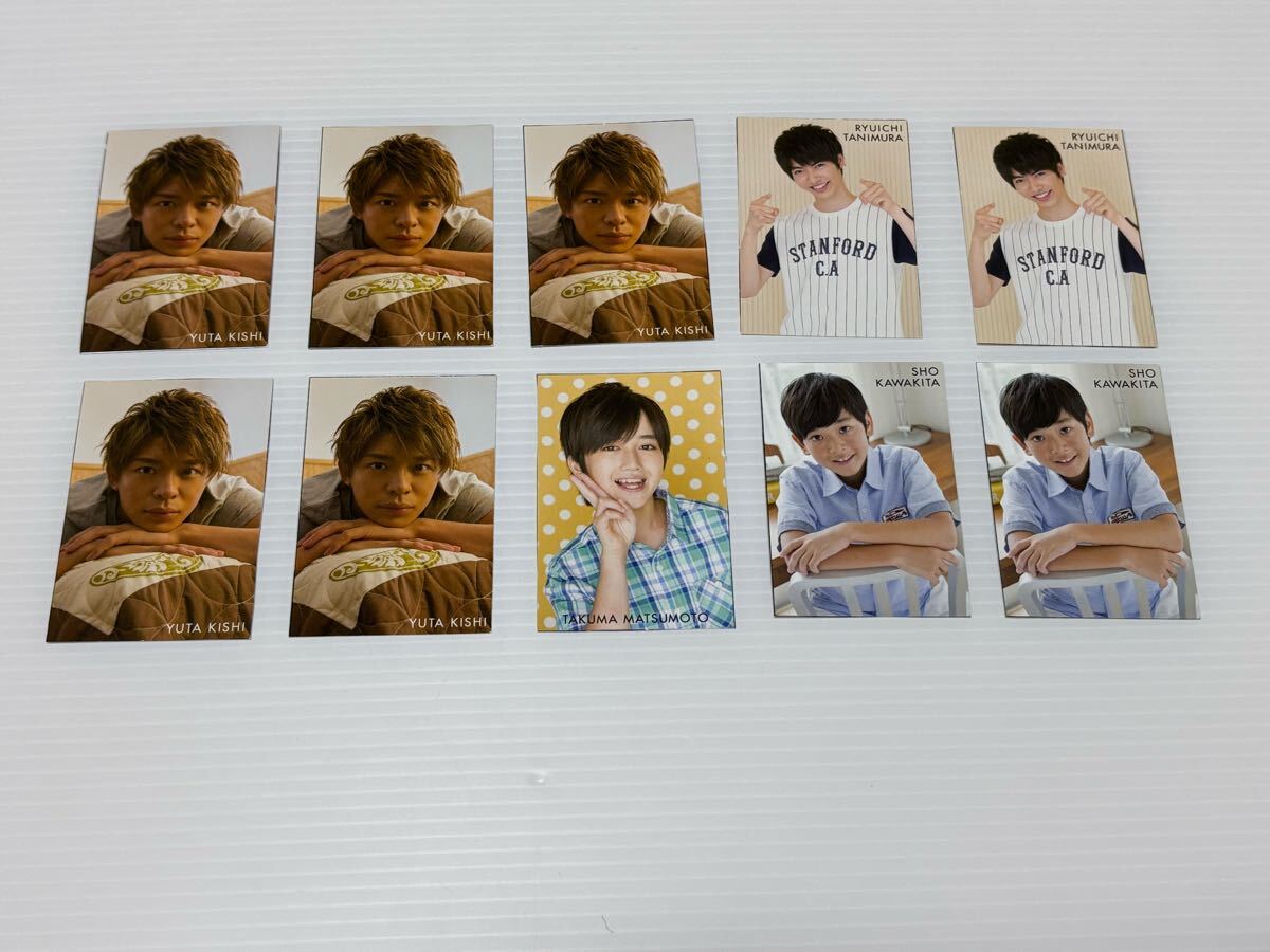 【即決】King & Prince 岸優太 松本拓真 川北翔 谷村龍一 データカード MYOJO デタカ number_i グッズ拍卖